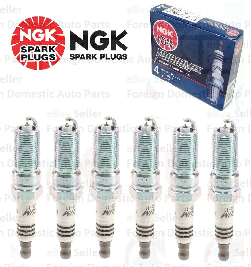 NGK IRIDIUM IX Iridium Spark Plugs LKAR7BIX11S 93501 Set of 6
