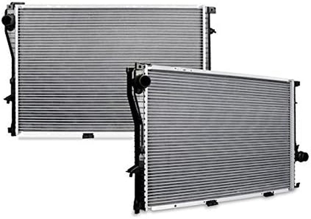R2285-MT Plastic End-Tank Radiator Compatible with BMW 740I 1999-2000