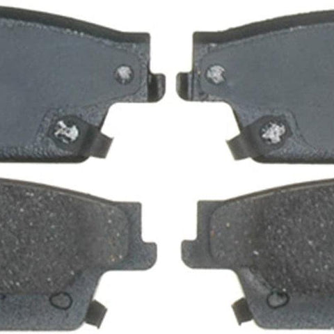 Gold 17D1020C Ceramic Rear Disc Brake Pad Set
