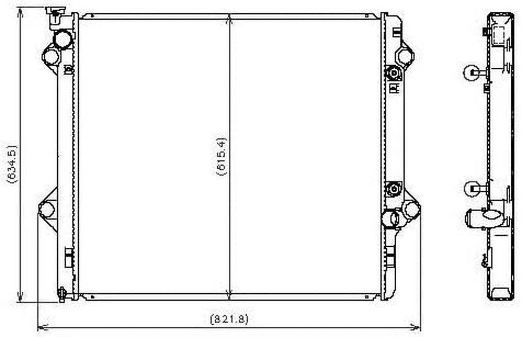 221-3124 Radiator