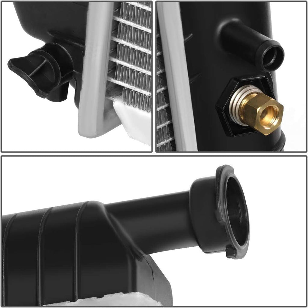 OEM-RA-1521 Factory Style Aluminum Cooling Radiator Compatible with 94-00 C/K 2500 3500, 34" W X 19-1/2" H X 2-1/8" D, 1-5/16" Inlet / 1-5/16" Outlet
