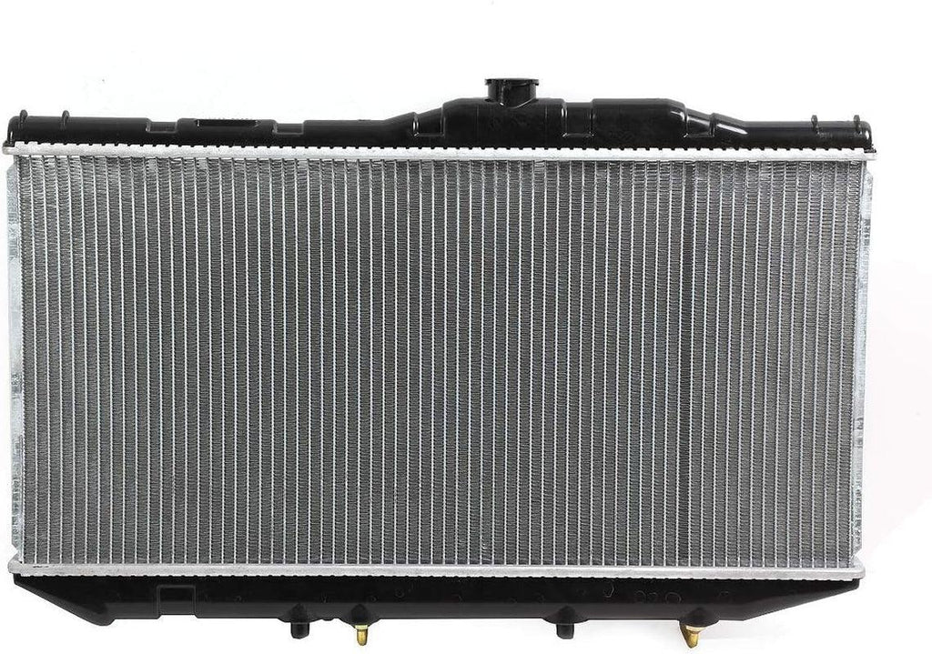 OEM-RA-870 Factory Style Aluminum Core Cooling Radiator Replacement Compatible with 87-91 Camry at MT, 26-5/16" W X 12-7/8" H X 5/8" D