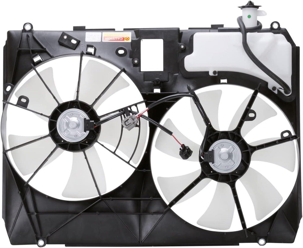 620970 Cooling Fan Assembly Compatible with 2004-2005 Toyota Sienna, Black