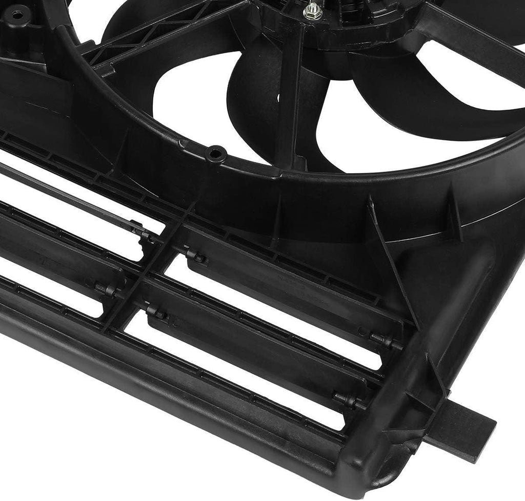 OEM-RF-0113 Factory Style Radiator Cooling Fan Assembly Cooling Efficiency Improved Direct Replacement [Compatible with 2013-2019 Escape / 2015-2018 MKC]