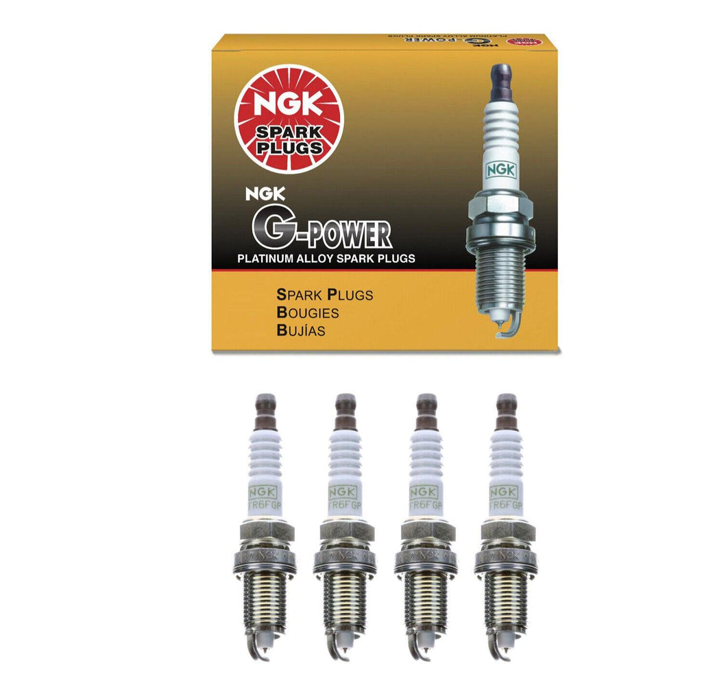 NGK G-Power Spark Plug 4PCS for Acura BMW Chevy Dodge Ford Jeep Ram 7100 ZFR6FGP