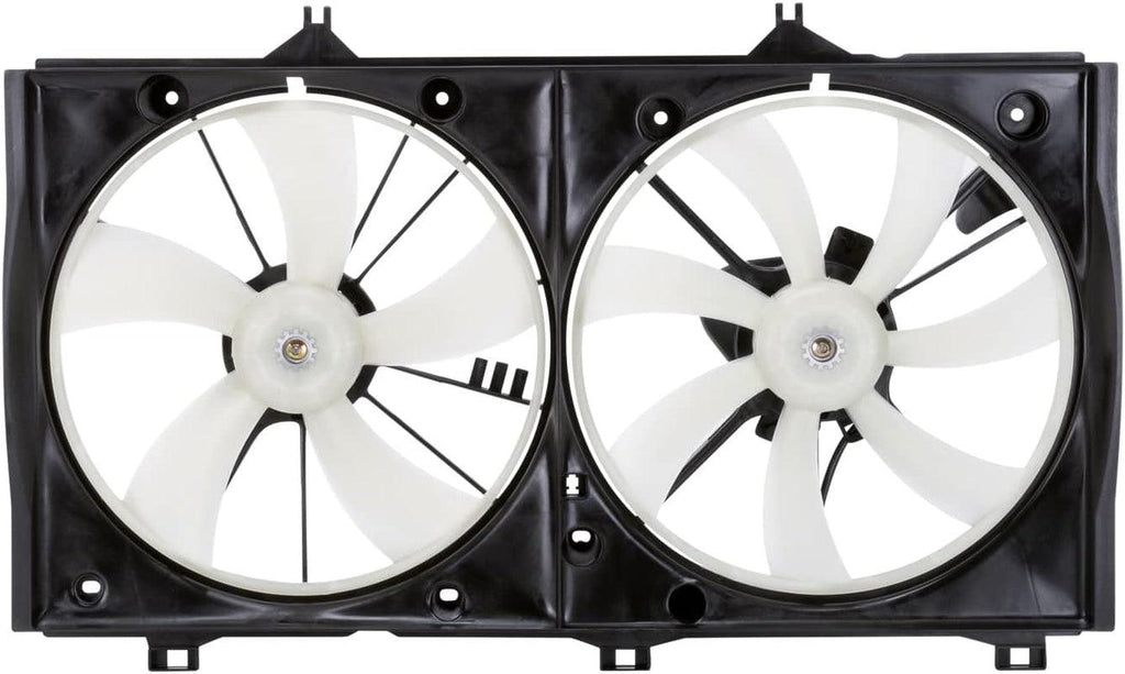 622200 Cooling Fan Assembly Compatible with 2007-2009 Toyota Camry , Black