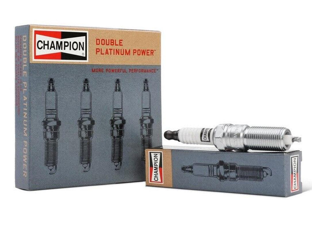 CHAMPION DOUBLE PLATINUM POWER Platinum Spark Plugs 7070 Set of 4