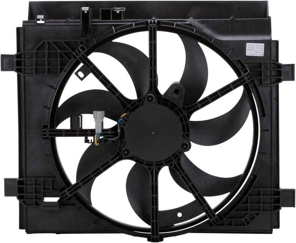 622880 Replacement Cooling Fan Assembly Compatible with Nissan Sentra , Black