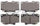 ADVICS AD0502 Disc Brake Pad Set