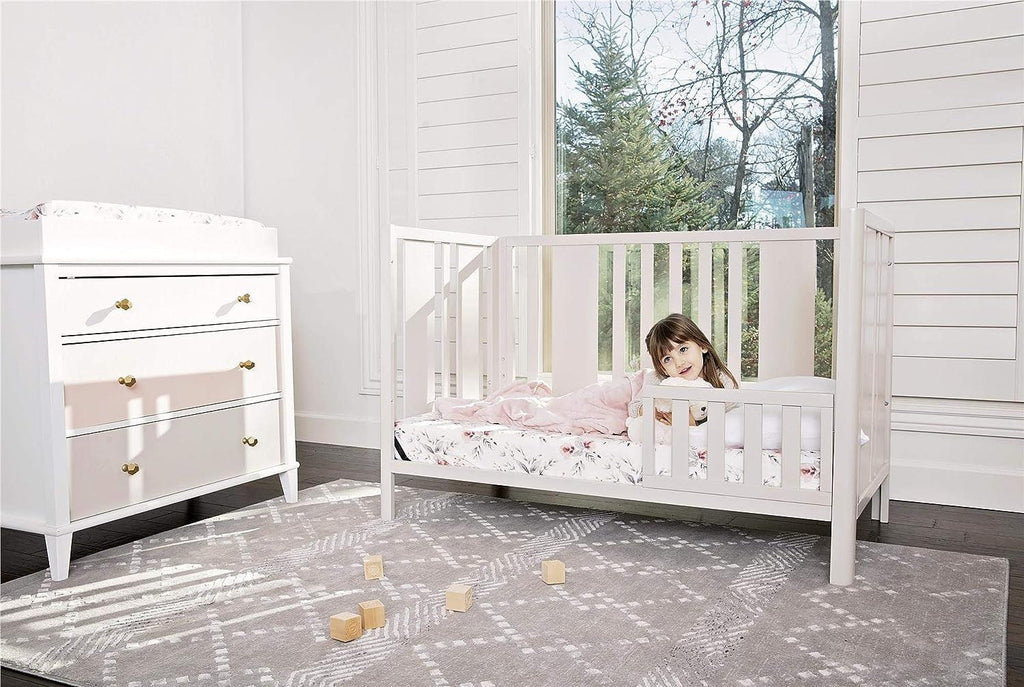 Little Seeds Universal Toddler Rail, Nursery Furniture, Sharkey Gray