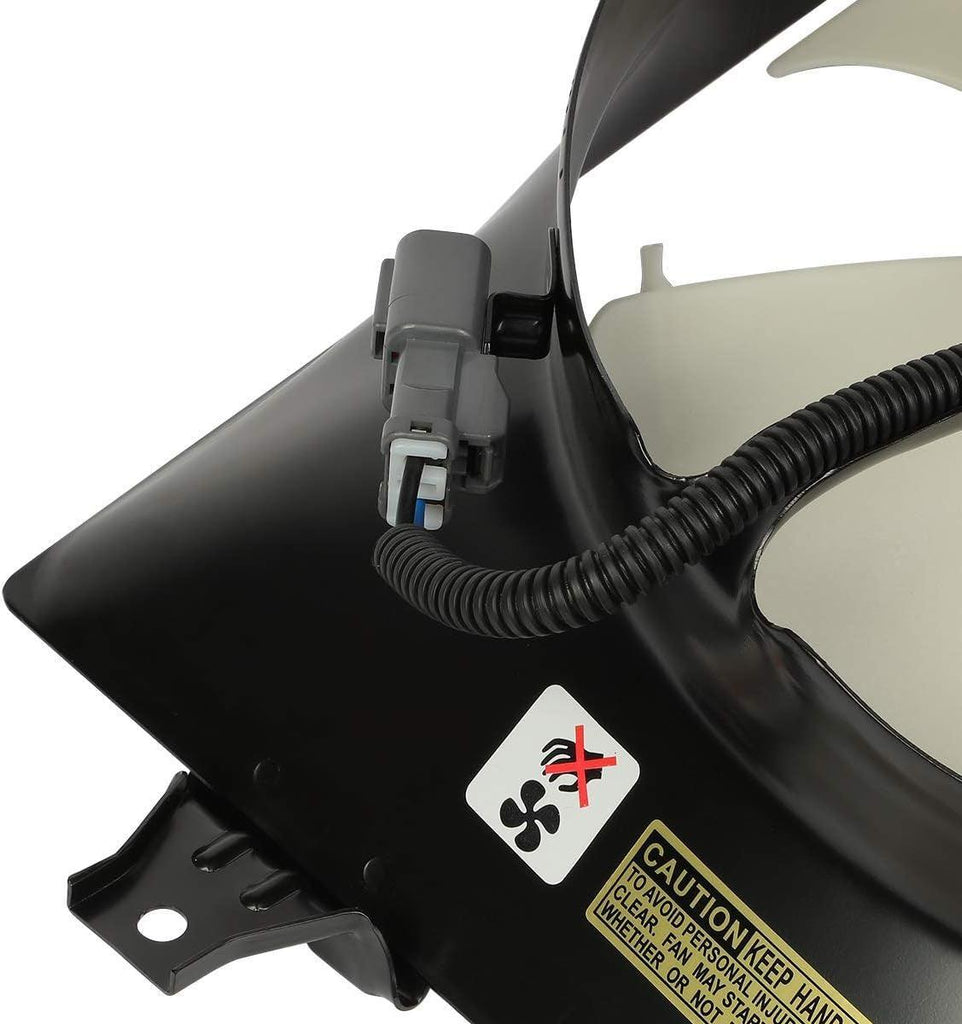 OEM-RF-0191 Factory Style Radiator Cooling Fan Assembly Cooling Efficiency Improved Direct Replacement [Compatible with 04-08 Acura TL]