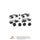 Carlson Disc Brake Hardware Kit for TL, Ridgeline, Odyssey 13423Q
