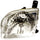 Dorman Headlight Assembly for Sequoia, Tundra 1590850