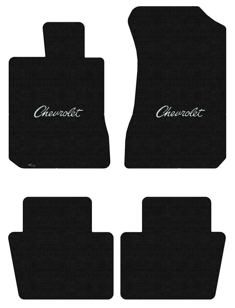 Lloyd Luxe Front & Rear Mats for '72-76 Chevy Caprice W/Silver Chevy Letters