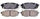 ADVICS AD1124 Disc Brake Pad Set
