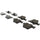 Centric Front Disc Brake Pad for Mercedes-Benz (300.12890)