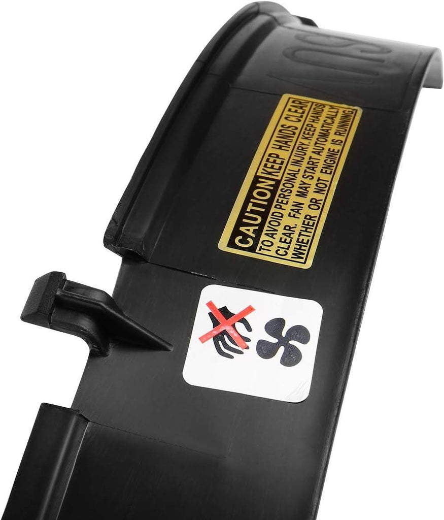 OEM-RF-0285 Factory Style Radiator Cooling Lower Fan Shroud Cooling Efficiency Improved Direct Replacement [Compatible with 00-02 Toyota Tundra 4. 7L without Double Cab]