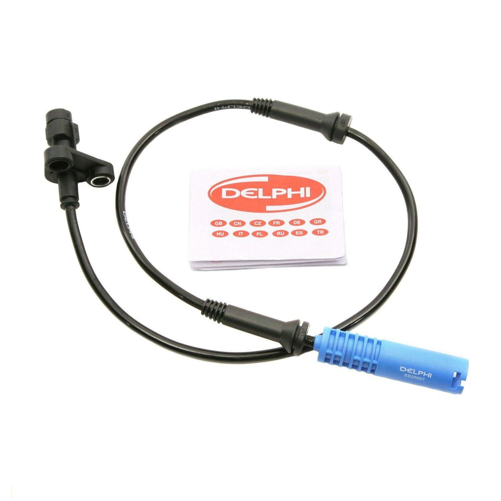 Front PAIR Delphi ABS Wheel Speed Sensor for 2001-2003 BMW 530I (58104)