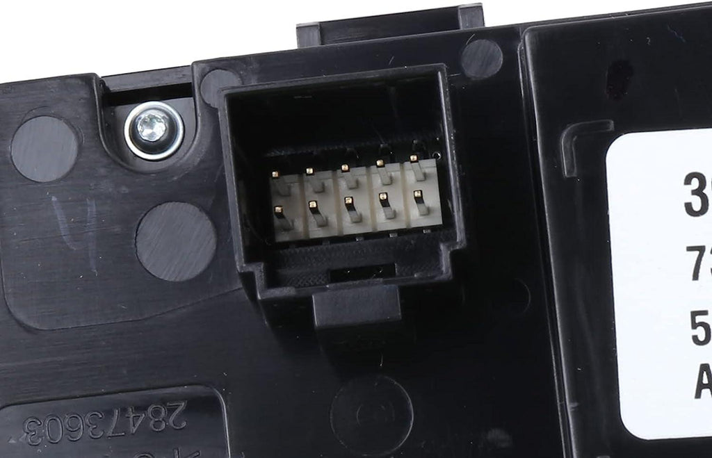 GM Original Equipment 15-76008 Jet Black Heating and Air Conditioning Control Panel