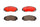 Brembo Front Disc Brake Pad Set for Civic, TSX, Accord, TL, RL, CL (P28034N)