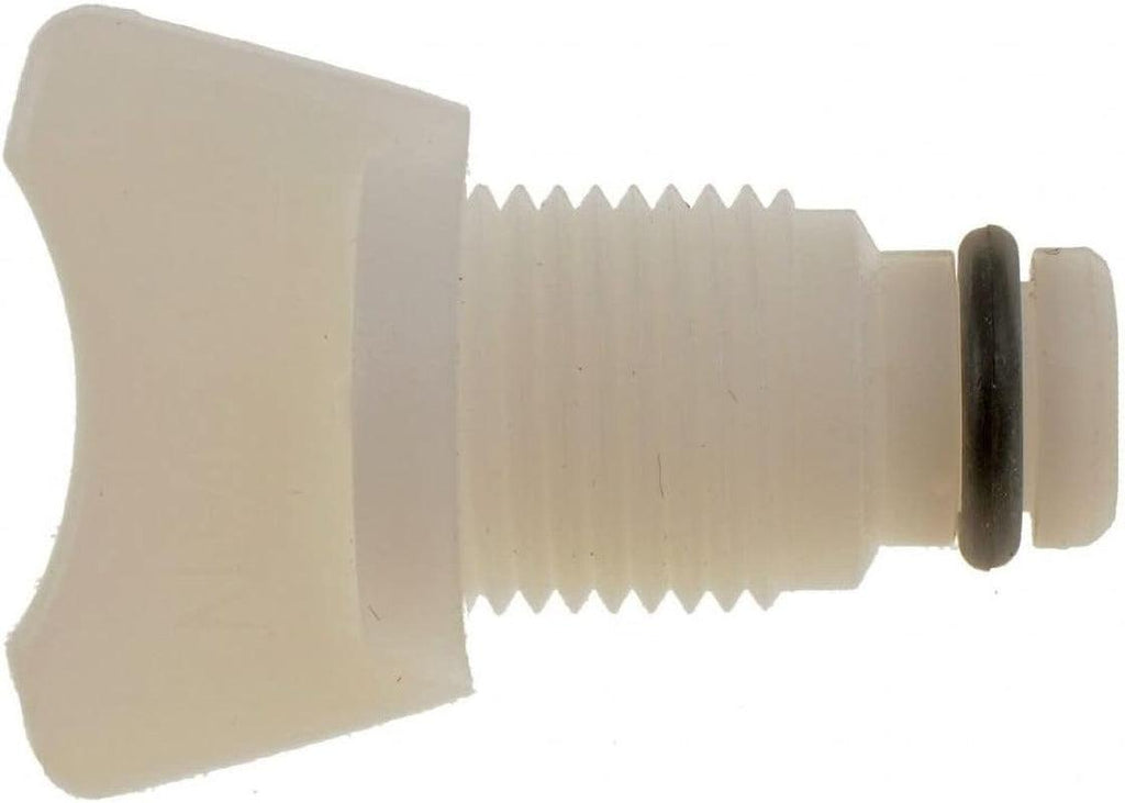 For Toyota Sienna 2004 05 06 07 2008 Radiator Drain Cock | White | Plastic | Replacement for 16417-24200, 17751-72010