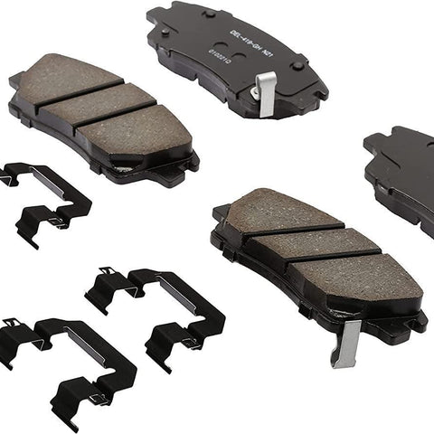 Gold 17D1847CHF1 Ceramic Front Disc Brake Pad Kit