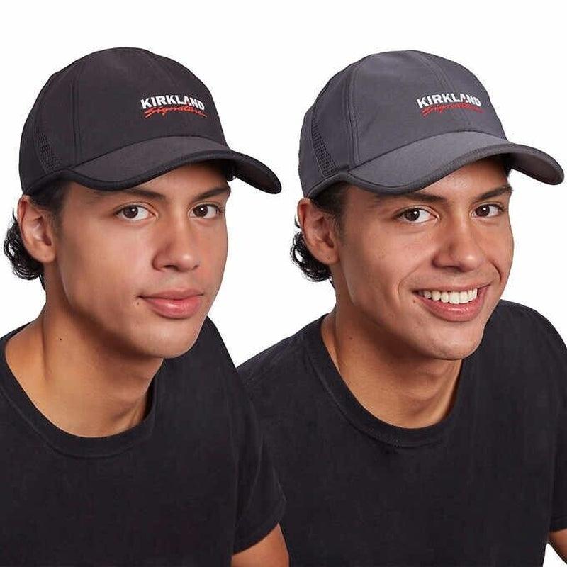 Kirkland Signature Unisex Logo Hat, 2-Pack ,UPF 50 Sun Protection