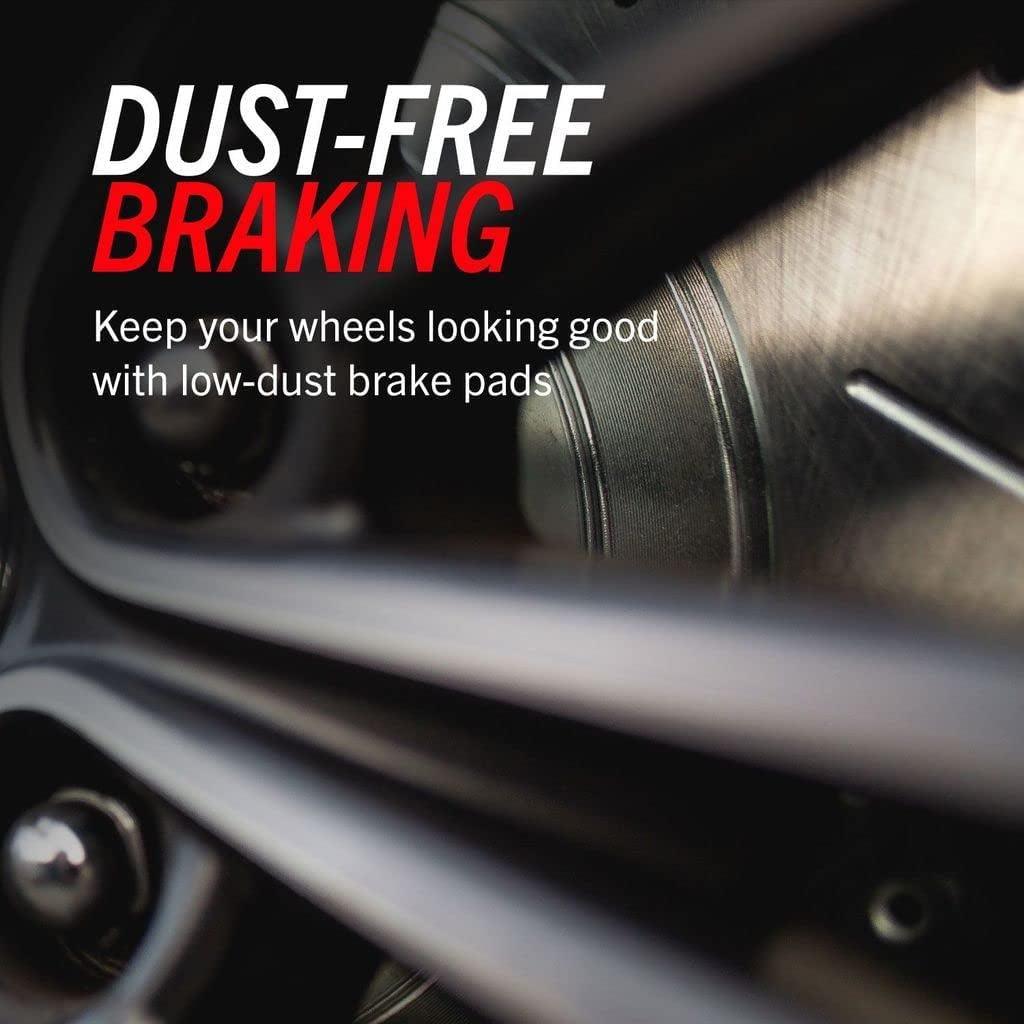 K8448 Front and Rear Z23 Daily Driver Carbon-Fiber Ceramic Brake Pads and Drilled and Slotted Rotors Kit