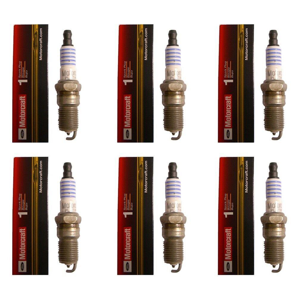 New Set of 6 Motorcraft SP479 Spark Plug-Platinum AGSF22WM AP103 XP103