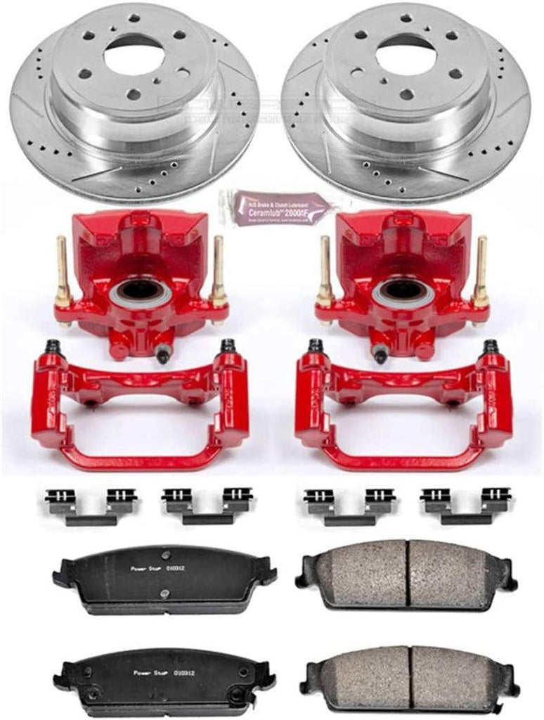 POWER STOP  KC2083 Z23 Evolution Sport Brake Kit with Calipers, Rear