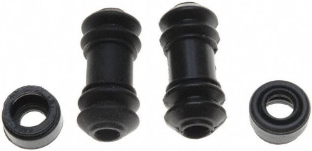 R-Line Replacement Front and Rear Disc Brake Caliper Bushing for Select Isuzu Pickup/Trooper, Mazda 929/B2000/B2200/B2600, Toyota Corolla Model Years (H16025)