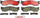 Brembo Front Disc Brake Pad Set for 04 Dodge Ram 1500 (P18011N)