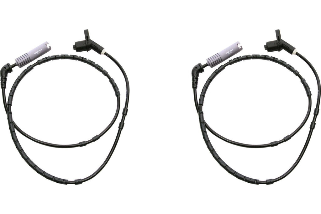 Rear PAIR Delphi ABS Wheel Speed Sensor for 2000 BMW 328Ci (58013)