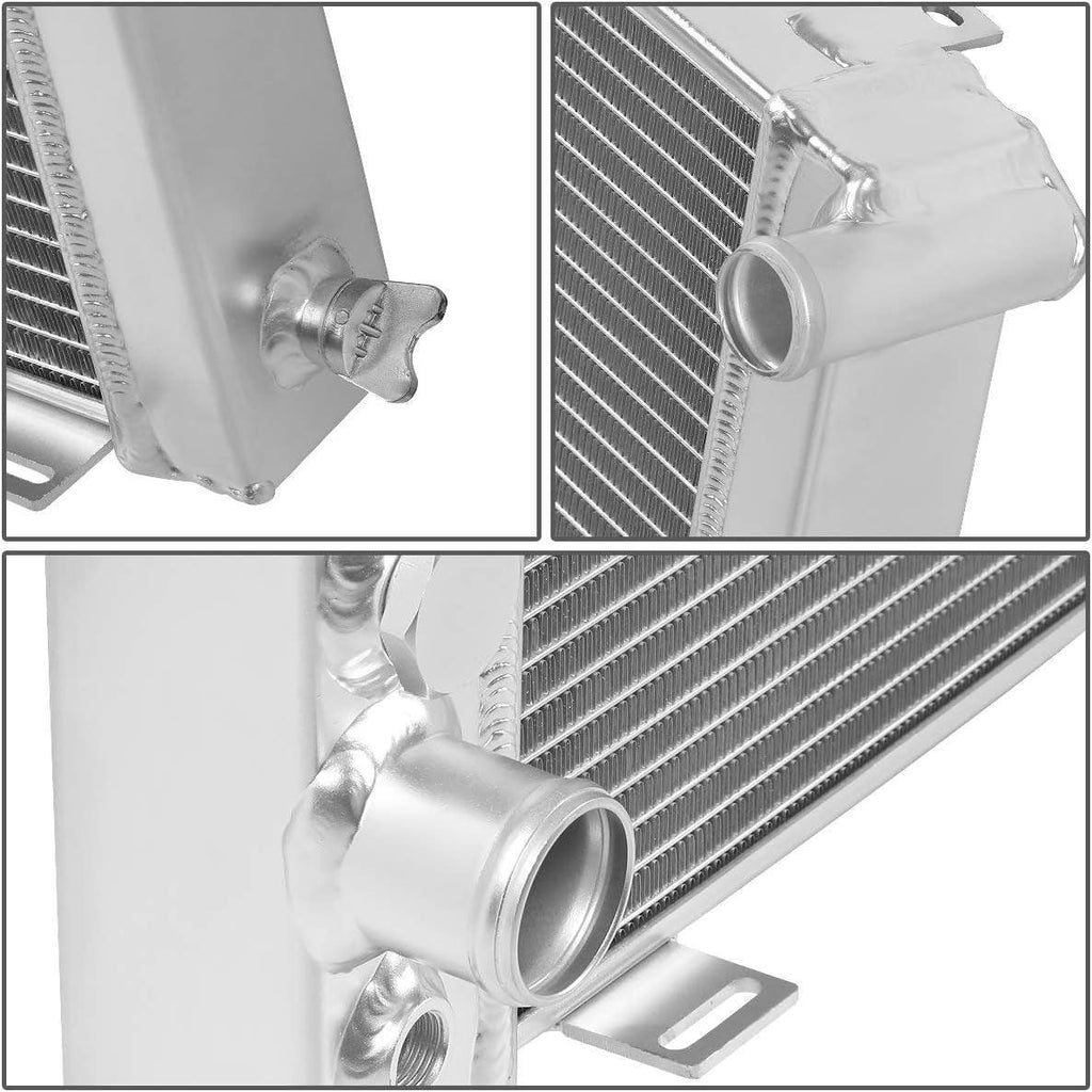 RA-CHEROKEE-91-3 3-Row Full Aluminum Radiator Compatible with 91-01 Cherokee/91-92 Comanche