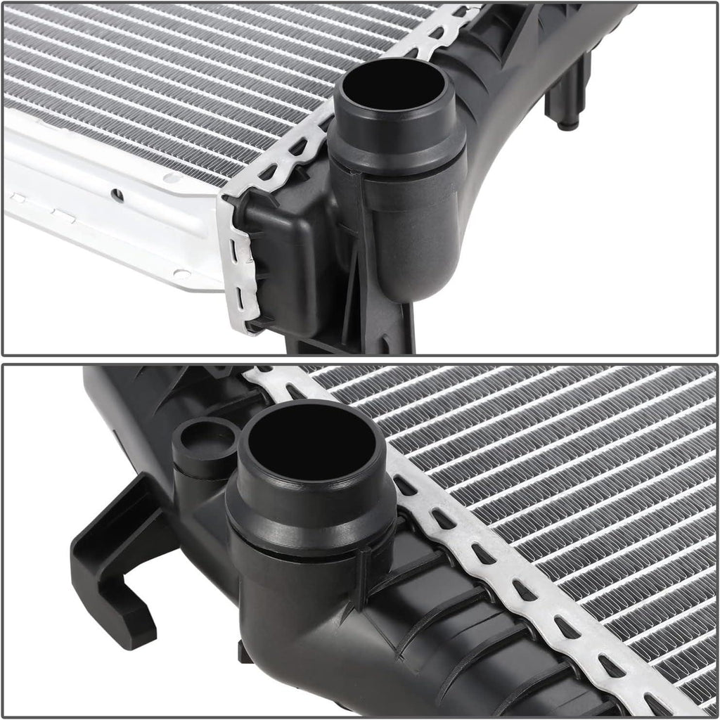 OEM-RA-13013 OE Style 2-Row Aluminum Cooling Radiator Compatible with 2007-2010Audi Q7