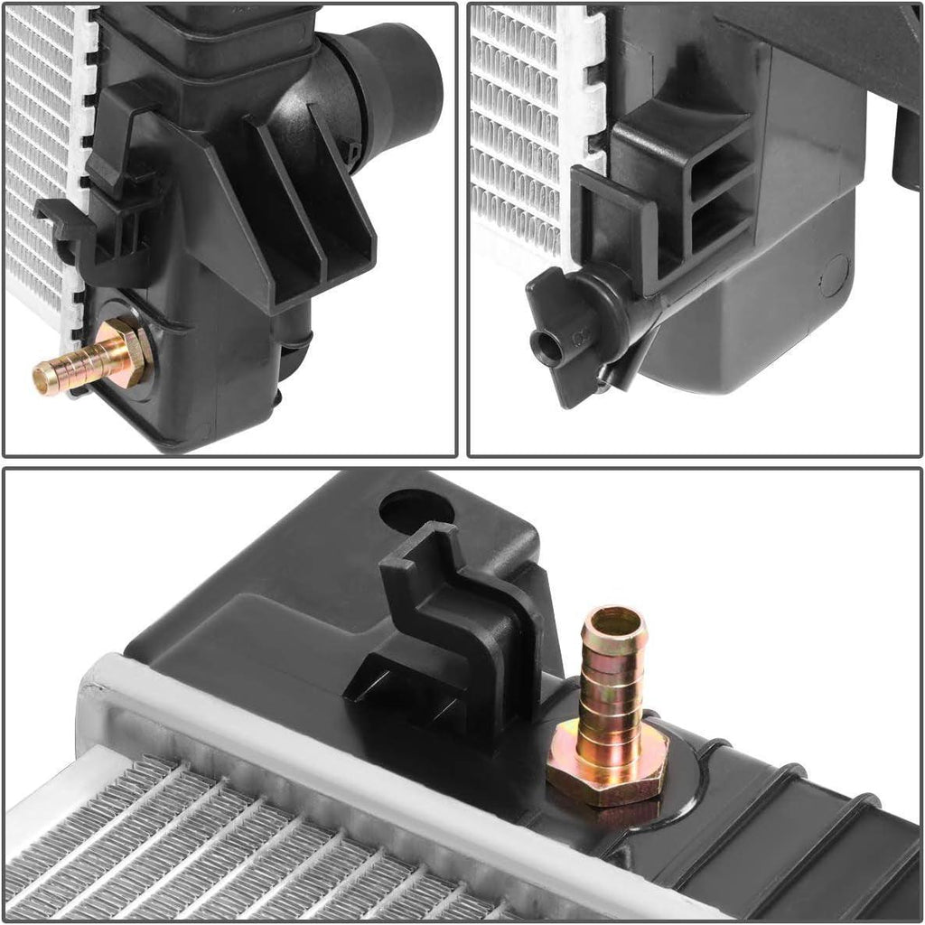 OEM-RA-13045 Factory Style Aluminum Cooling Radiator Replacement Compatible with 07-08 Expedition/Navigator, 31-1/2" W X 16-7/16" H X 1-1/4" D, 1-3/4" Inlet, 1-3/4" Outlet