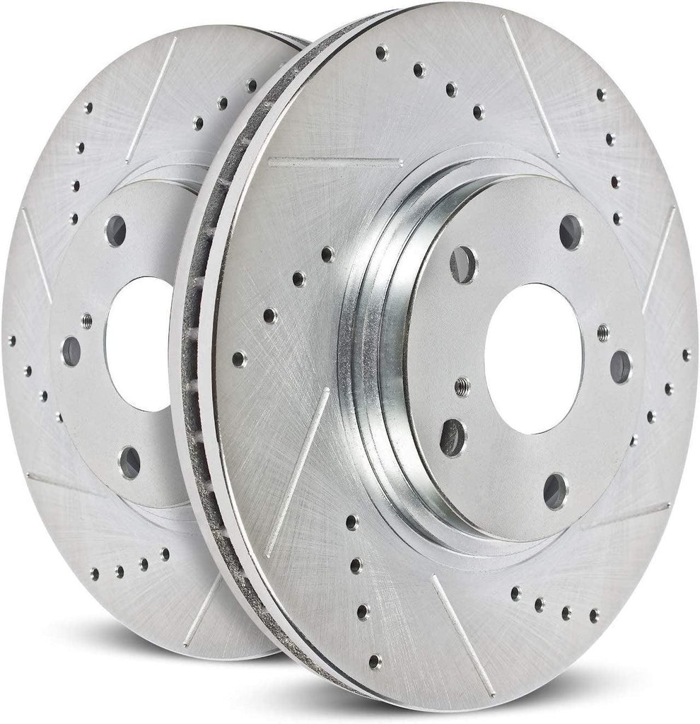 JBR1532XPR Rear Evolution Drilled & Slotted Rotor Pair