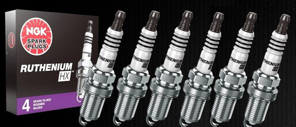 NGK (95605) LTR7BHX Ruthenium HX Spark Plug - Set of 6