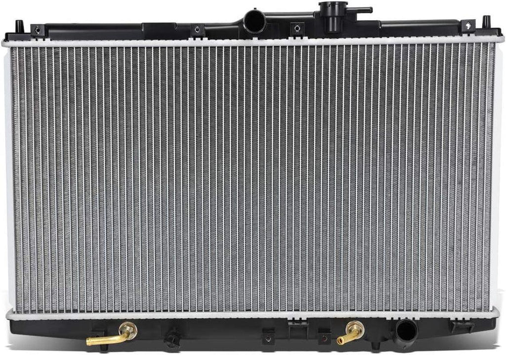 OEM-RA-2148 1-Row Aluminum Core Radiator Compatible with 98-02 Accord 2.3L AT, 26-11/16" W X 14-3/4" H X 5/8" D, 1-1/4" Inlet / 1-1/4" Outlet