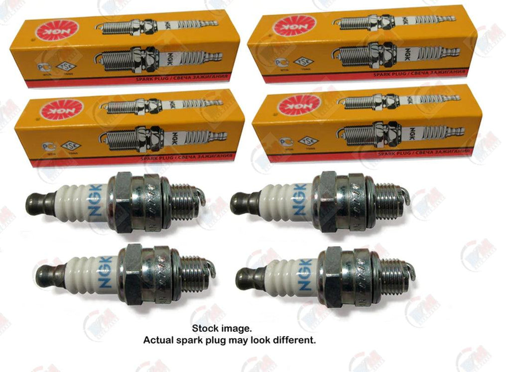 NGK Standard Spark Plugs BR6HS10 1090 Set of 4