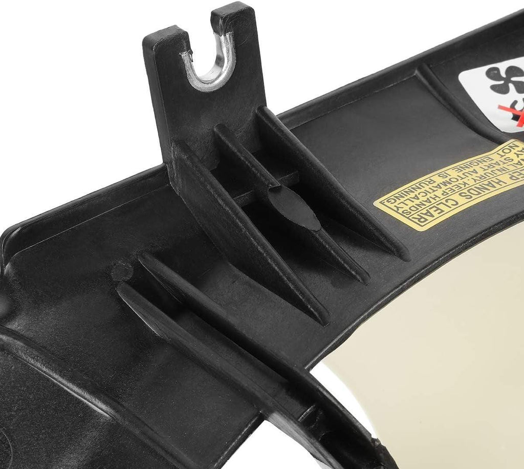 OEM-RF-0216 Factory Style Radiator Cooling Fan Assembly Cooling Efficiency Improved Direct Replacement [Compatible with 1999-2003 Protege]