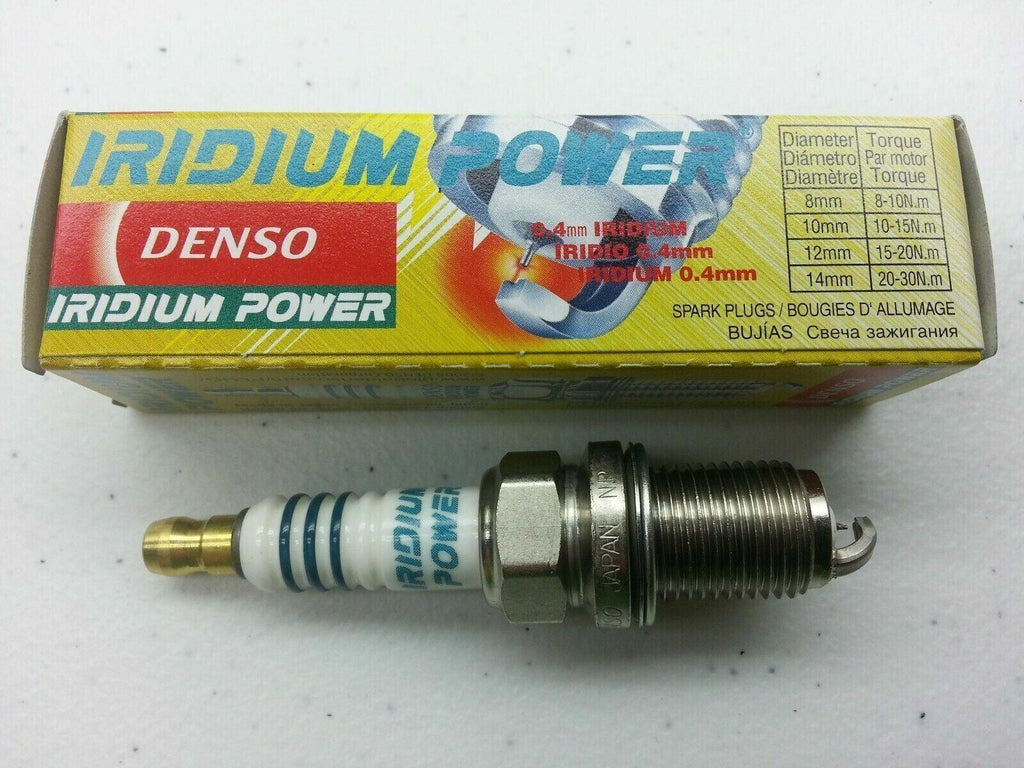 Genuine DENSO IRIDIUM POWER Spark Plugs 5345 IKH22 for Porsche Set of 8