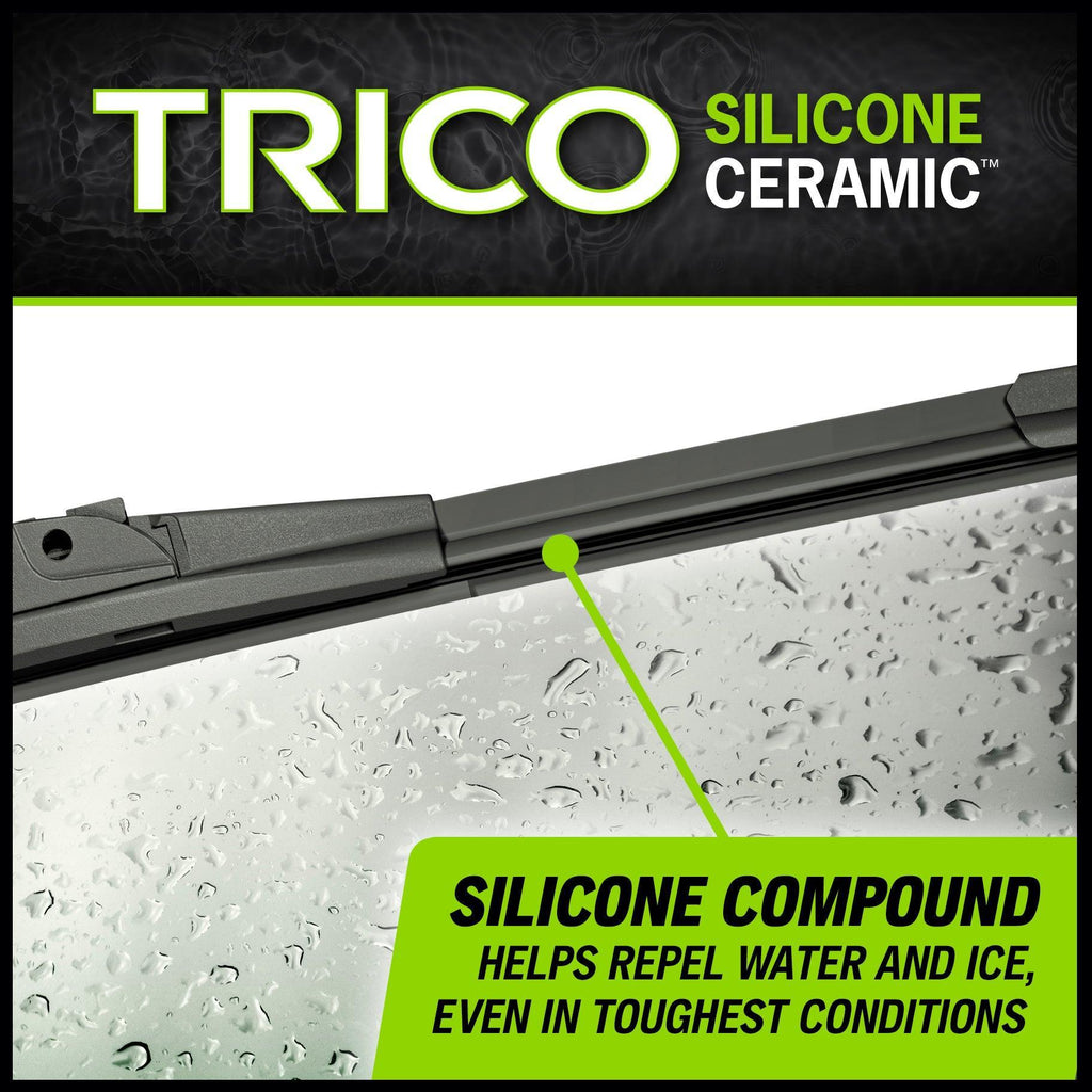 TRICO 14" Super Premium Silicone Ceramic™ Replacement Windshield Wiper Blade (90-140)