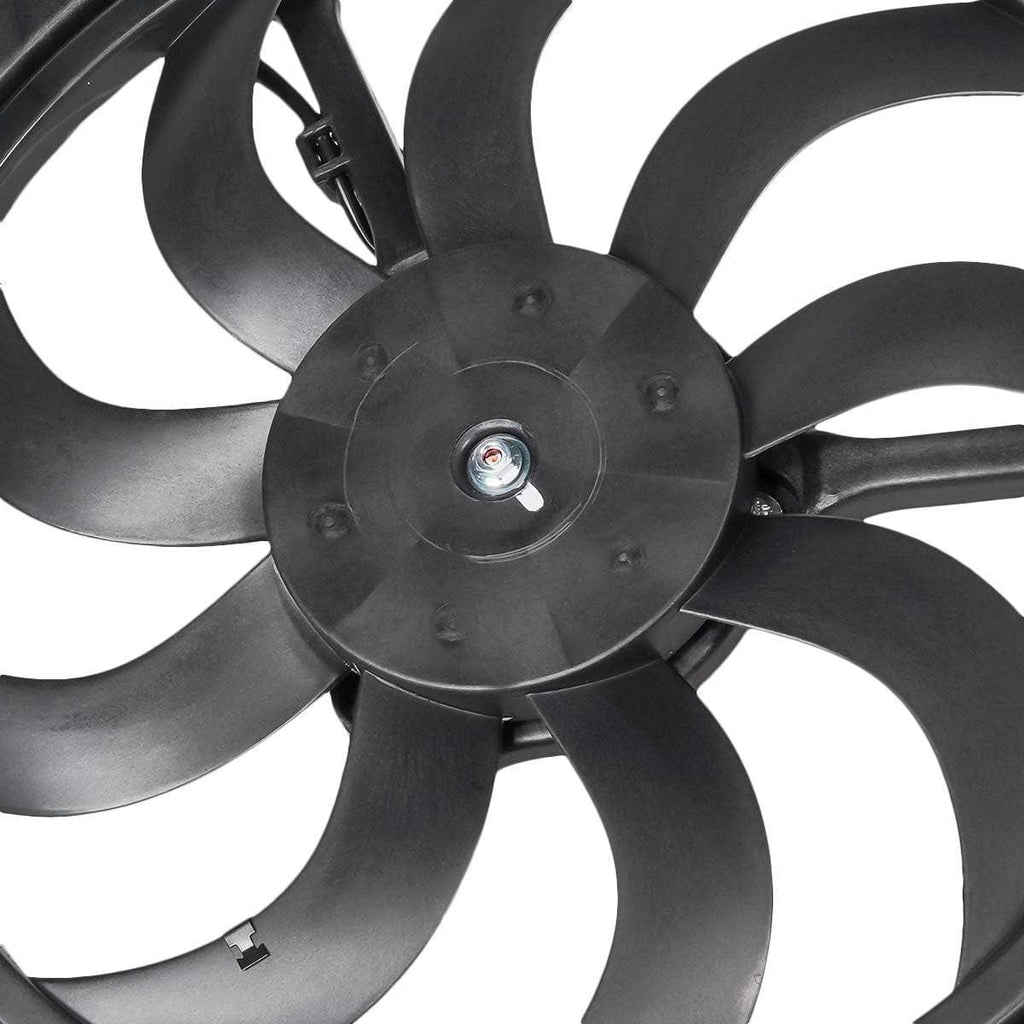 OEM-RF-0002 Factory Style Radiator Cooling Fan Assembly Cooling Efficiency Improved Direct Replacement [Compatible with 03-08 Mini Cooper from 03/03+]