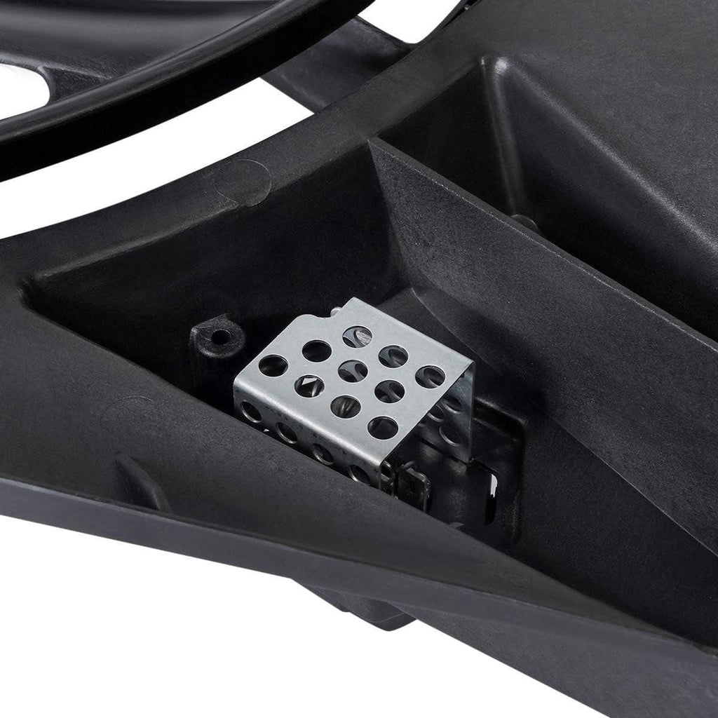 OEM-RF-0147 Factory Style Radiator Cooling Fan Assembly Cooling Efficiency Improved Direct Replacement [Compatible with 10-16 Cadillac SRX]