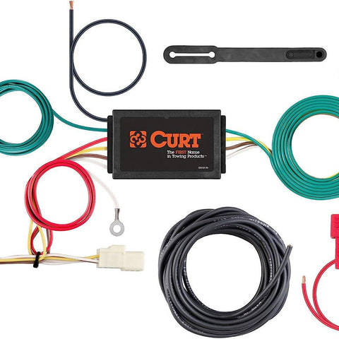 56316 Vehicle-Side Custom 4-Pin Trailer Wiring Harness, Fits Select Hyundai Elantra Sedan Limited, Black