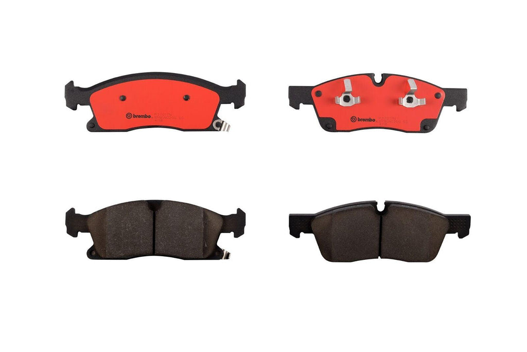 Brembo Front Disc Brake Pad Set for Grand Cherokee, Durango (P37017N)