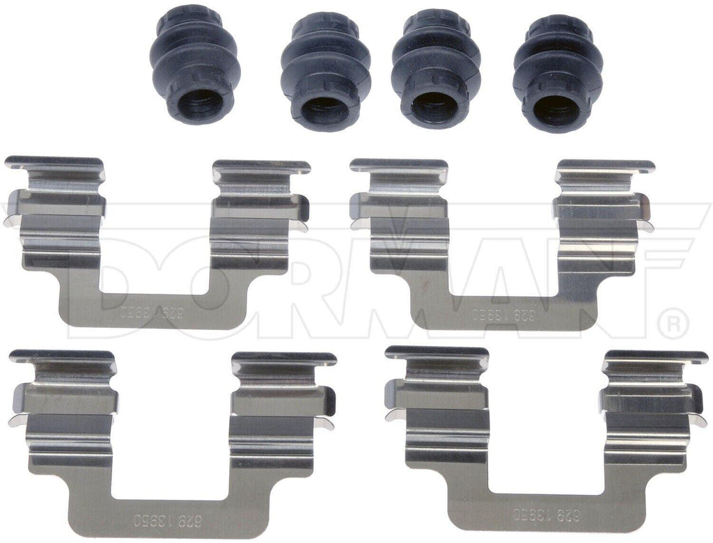Disc Brake Hardware Kit for RS7, S7, 4C, A8 Quattro, S6, S8, Gti+More HW13589