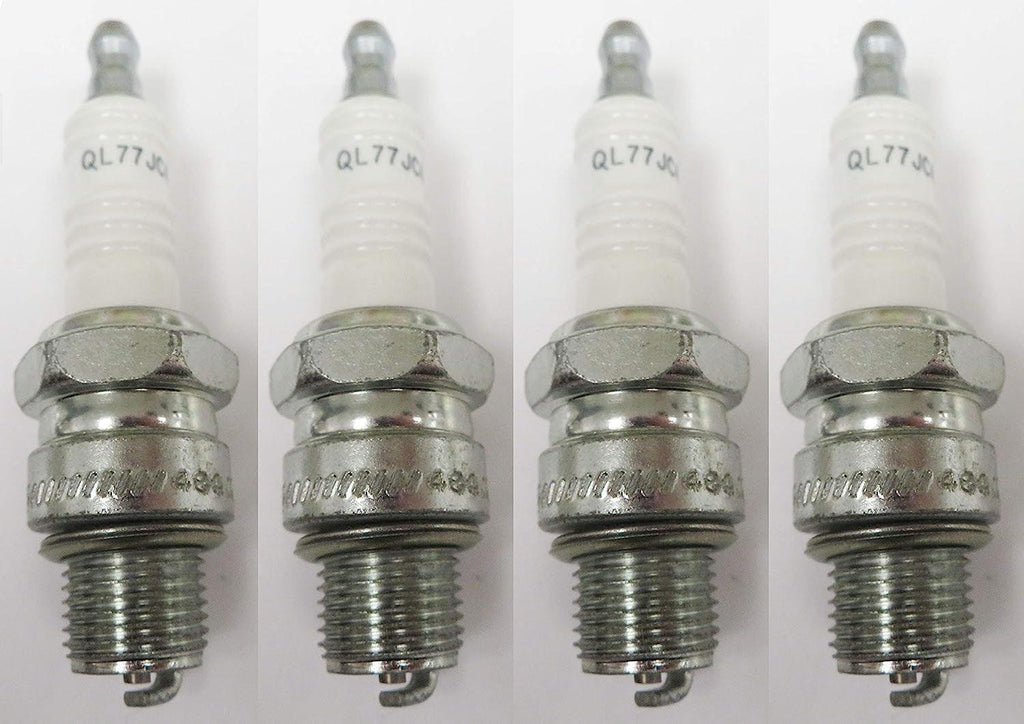 Champion 828M Pack of 4 Copper Marine Spark Plugs (QL77JC4)