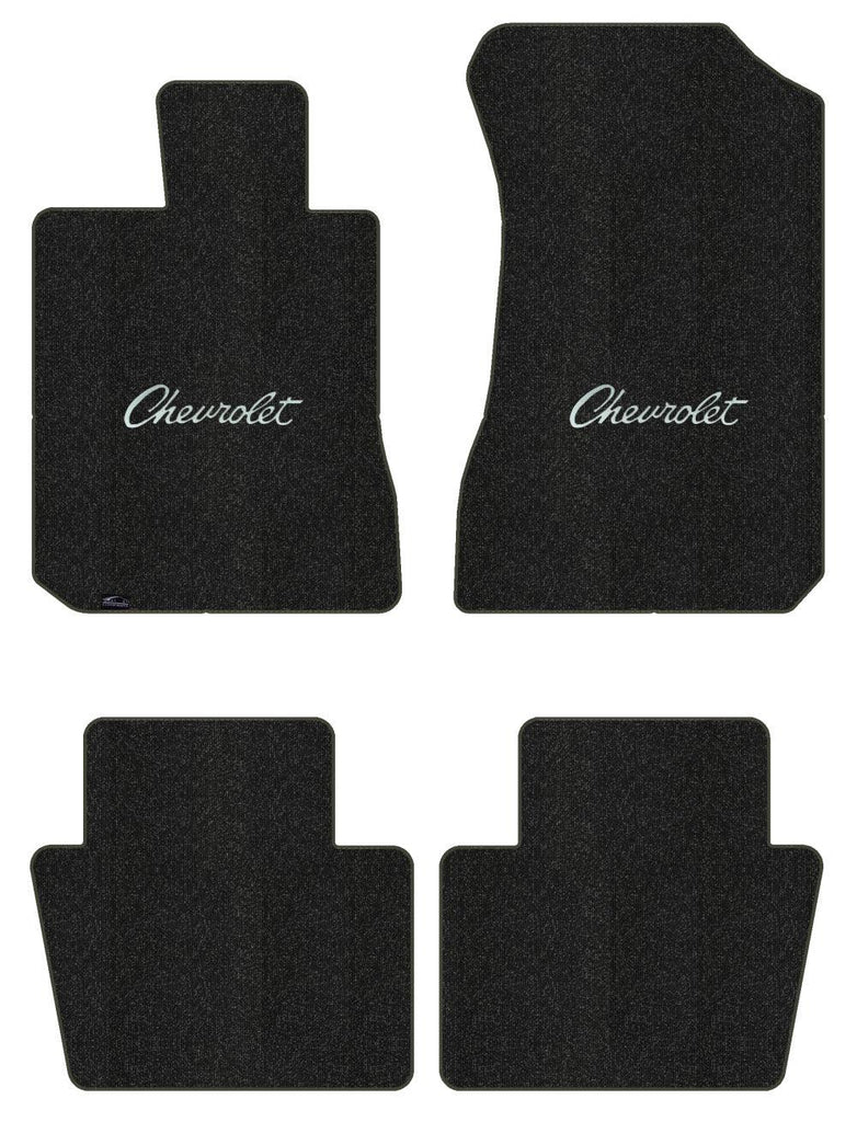 Lloyd Berber Front & Rear Mats for '69-71 Chevy Bel Air W/Black Chevy Letters